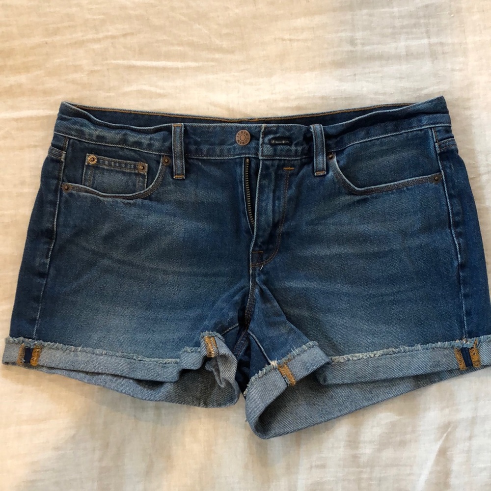 J. Crew blue denim jean shorts